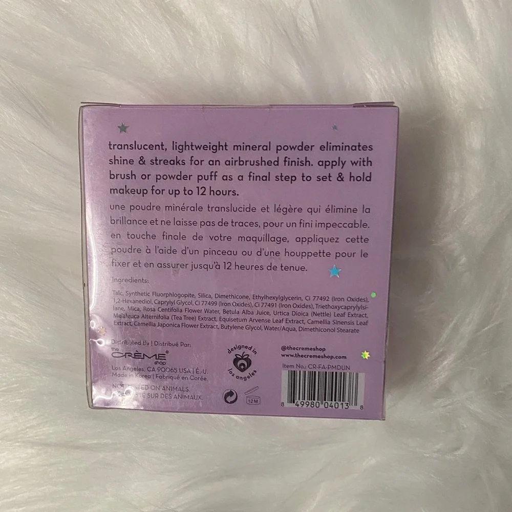 The Crème Shop Moon Dust Mineral Setting Powder - Silky Translucent